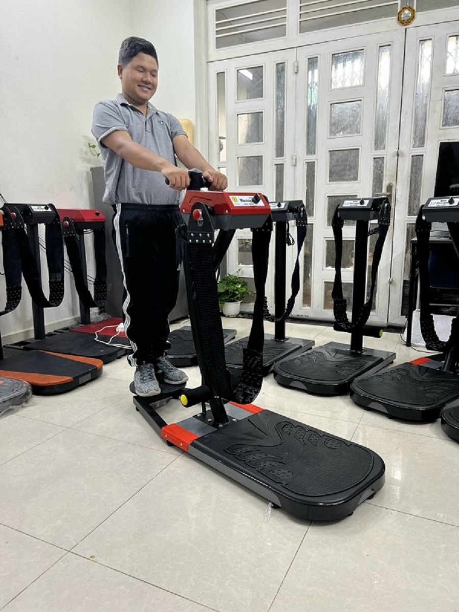 Máy đánh bụng đứng MBHGYM Mx150new ĐỎ XOAY EO GẬP BỤNG