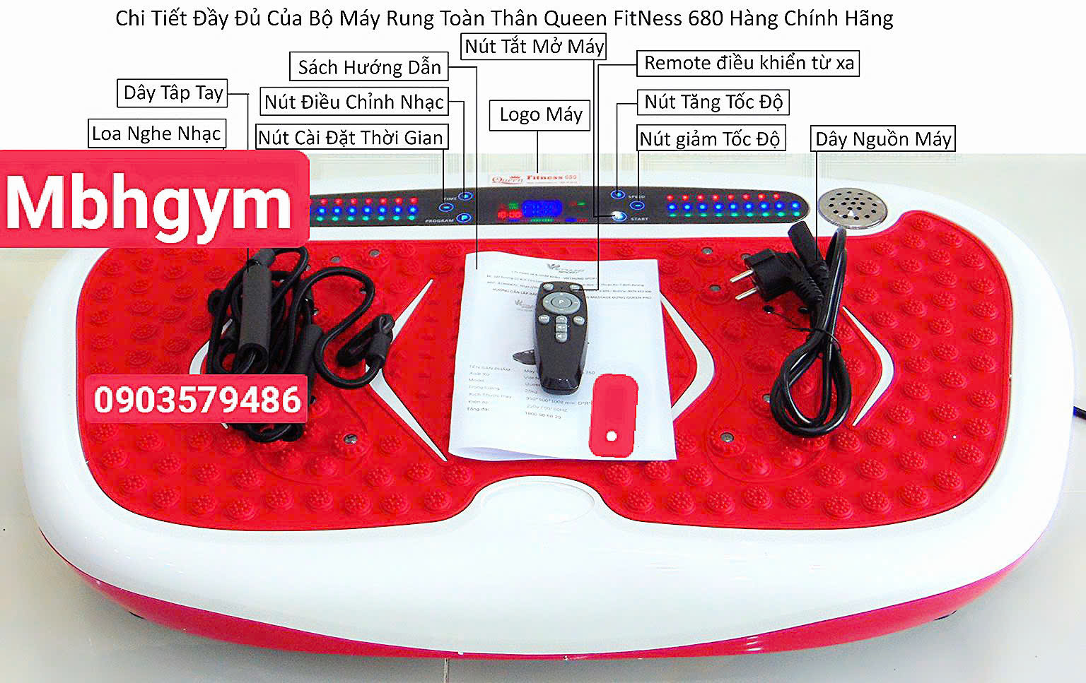 máy rung toàn thân mbhgym 06