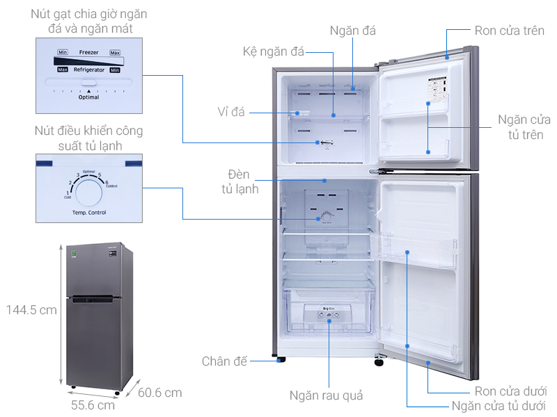 Tủ lạnh LG 189 lít GN-L205BS